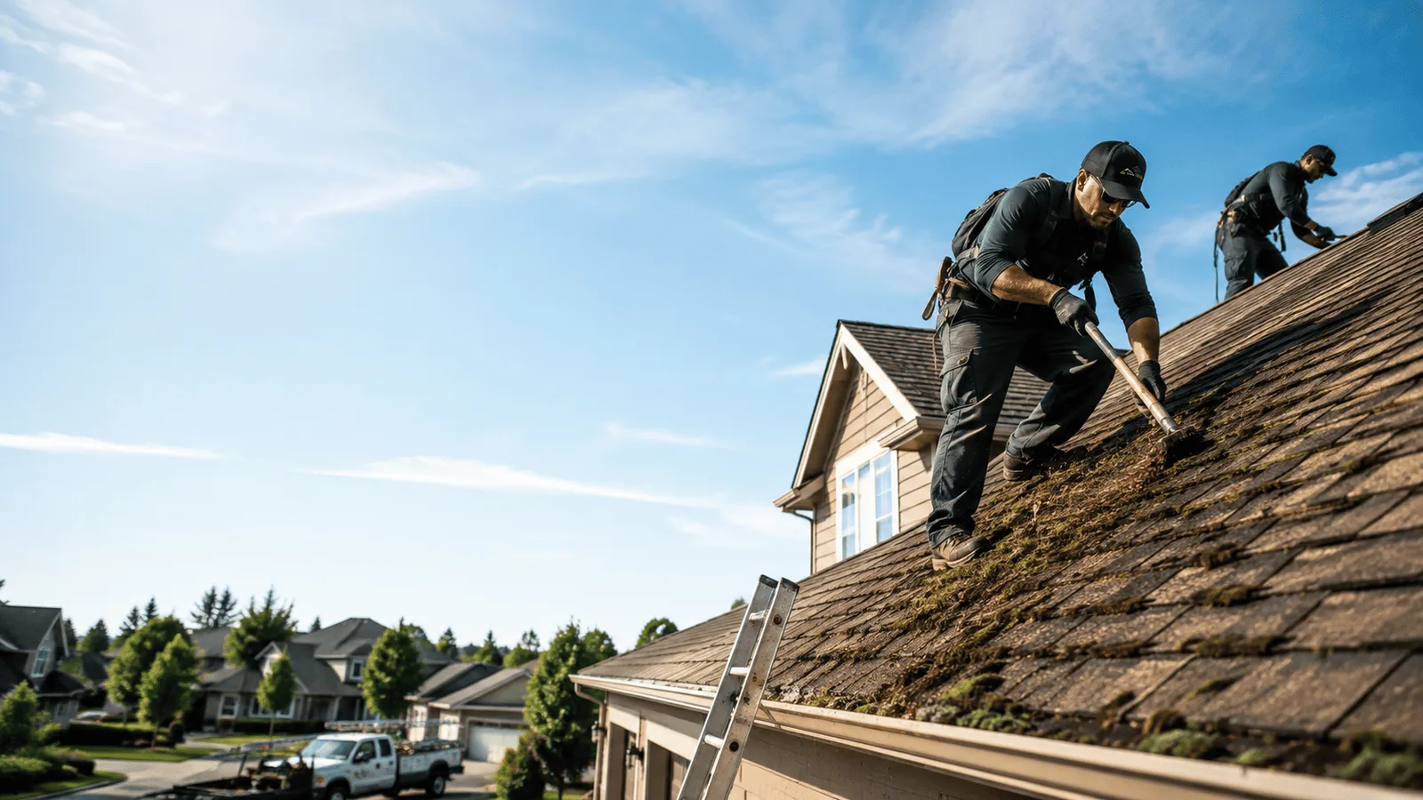 Roof Moss Removal in Niantic, CT near me